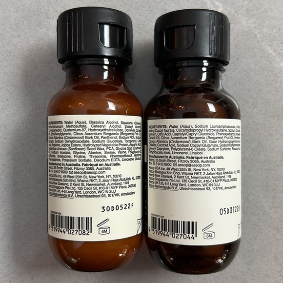 Aesop Hair Aesop Shampoo And Conditioner Travel Set Poshmark